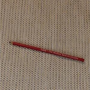 Advertising Time The Weekly News Magazine Tiny Mini Red Pencil